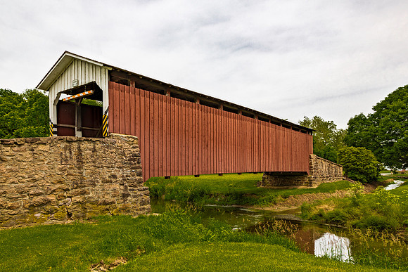 Weaver Mill Covered Bridge 4