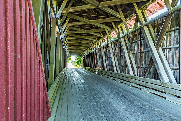 Des Rivieres Covered Bridge 2