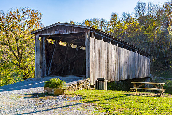 Johnson Creek Covered Bridge 1