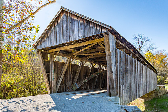 Cabin Creek Covered Bridge 2