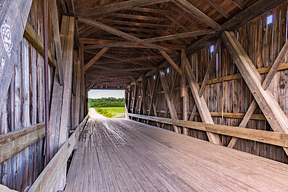 Hoyt Station Covered Bridge 2