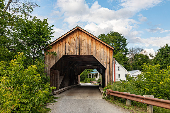 East Fairfield Covered Bridge 1