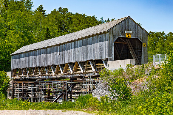 French Village Covered Bridge 2