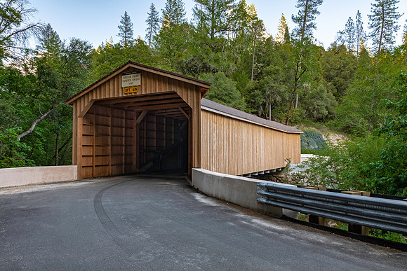 Oregon Creek Covered Bridge 1