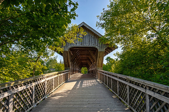 York Road P{ark Covered Bridge 1
