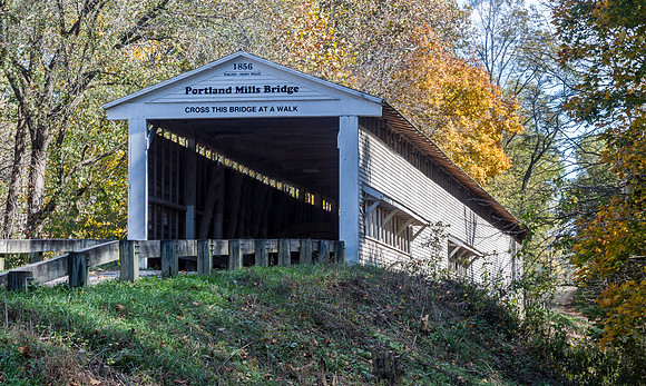 Portland Mills Covered Bridge 2