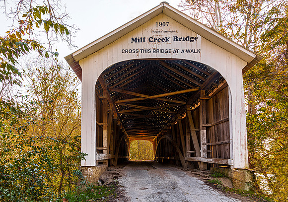Mill Creek Covered Bridge 1