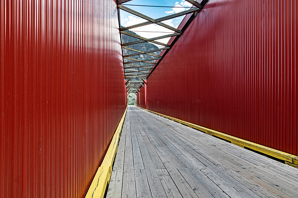 Ashnola River Road Covered Bridge 5