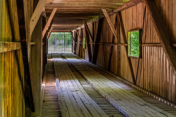 Coheelee Creek Covered Bridge 3