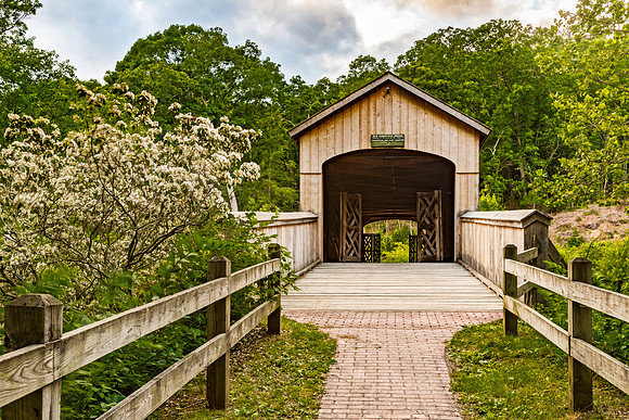Old Comstock Covered Bridge 3