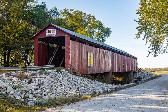 Old Red Covered Bridge 4