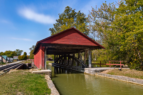 Duck Creek Covered Bridge 1