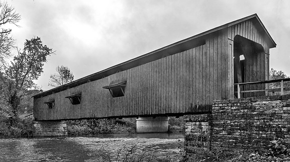 Cataract Falls Covered Bridge 1