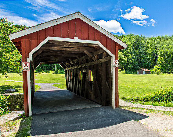 Kent Falls Covered Bridge 1