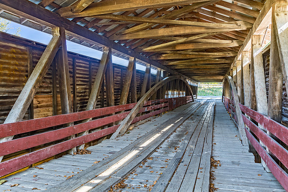 Huffman Mill Covered Bridge 4