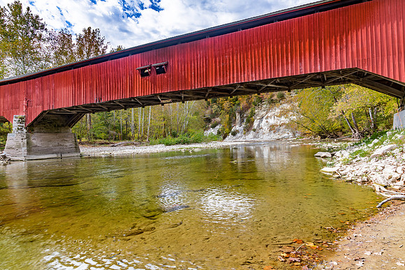 Deer Mill Covered Bridge 3