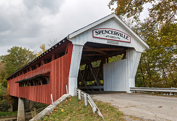Spencerville Covered Bridge 2