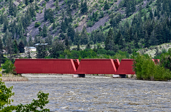 Ashnola River Road Covered Bridge 1