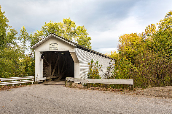 Richland Creek Covered Bridge 3