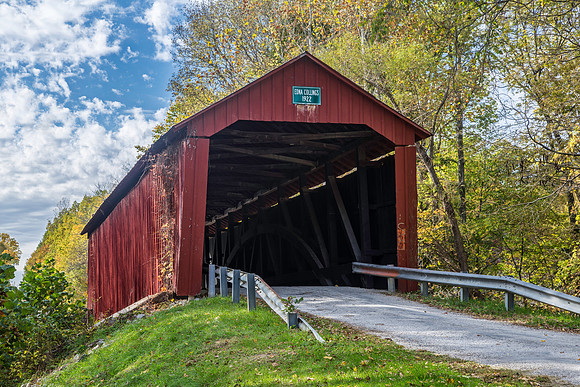 Edna Collings Covered Bridge 1