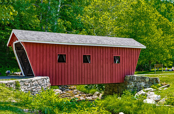 Kent Falls Covered Bridge 2