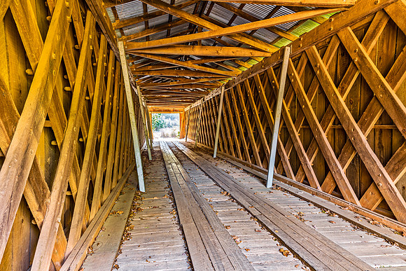 Cromers Mill Covered Bridge 3