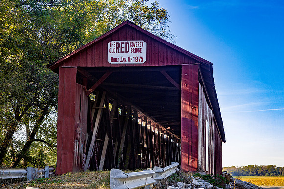 Old Red Covered Bridge 1