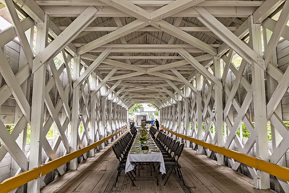 Grandchamp Covered Bridge 3