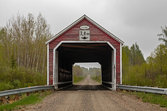 du Petit Quartre Covered Bridge 1