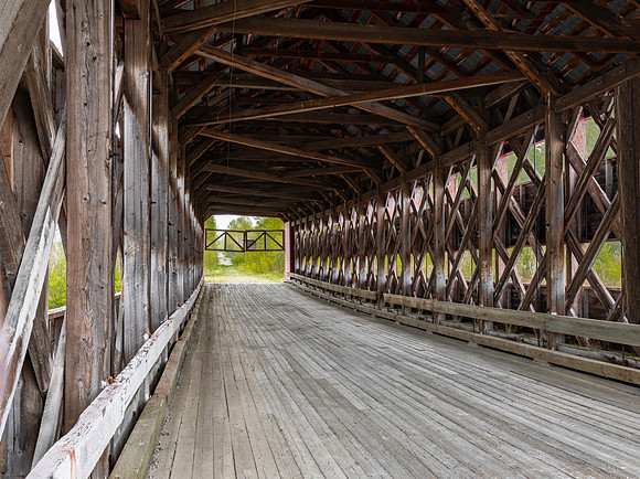 Taschereau Covered Bridge 3