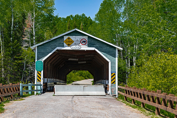 du Lac Ha! Ha! Covered Bridge 1