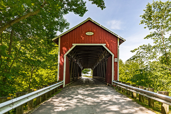 Des Rivieres Covered Bridge 3