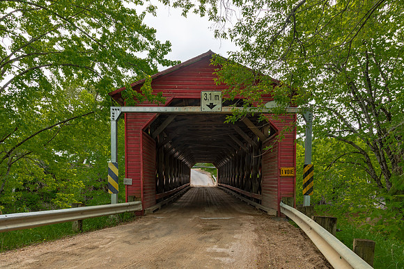 de l'Aigle Covered Bridge 1