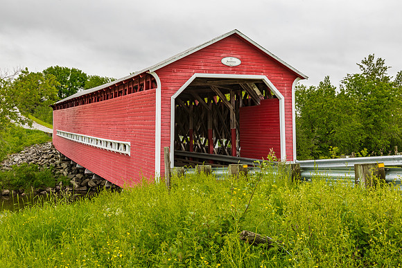 Bordeleau Covered Bridge 3