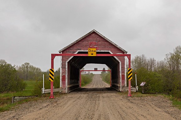 des Pionniers Covered Bridge 1