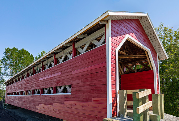 St-Anaclet Covered Bridge 2
