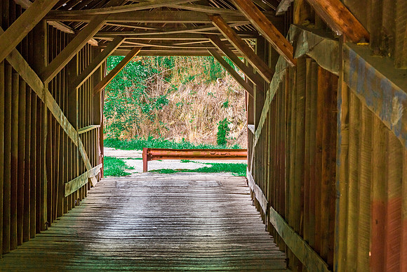 Sinking Creek Covered Bridge 7