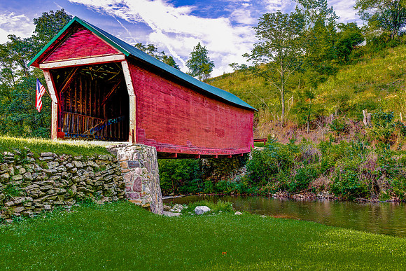 Sinking Creek Covered Bridge 2