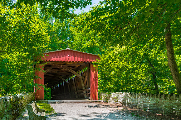 Thomas Mill Covered Bridge 2