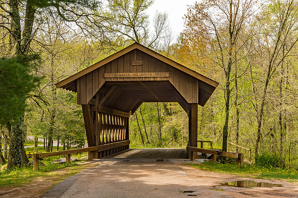 Springwater Volunteer Covered Bridge 1