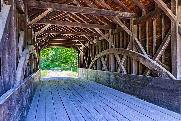 Hyde Hall Covered Bridge 3