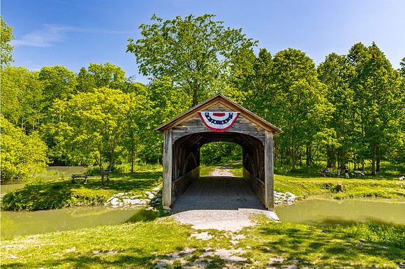 Hyde Hall Covered Bridge 1