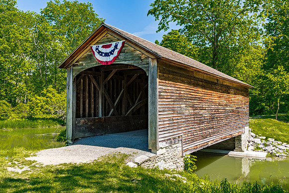 Hyde Hall Covered Bridge 2