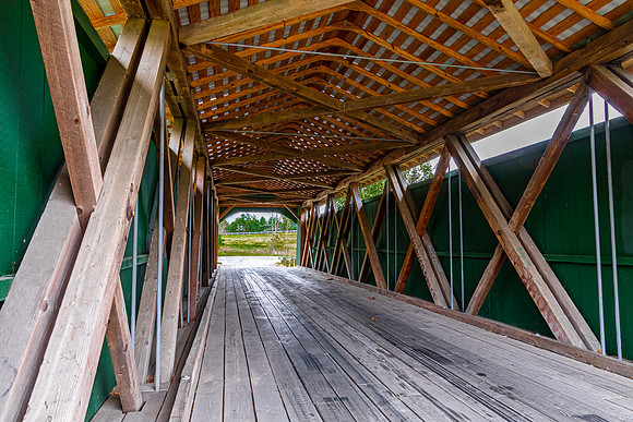 Ballard Road Covered Bridge 4