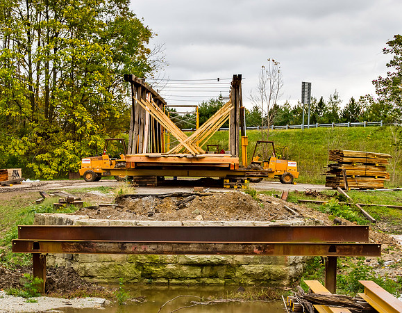 Ballard Road Covered Bridge-Under Renovation 1