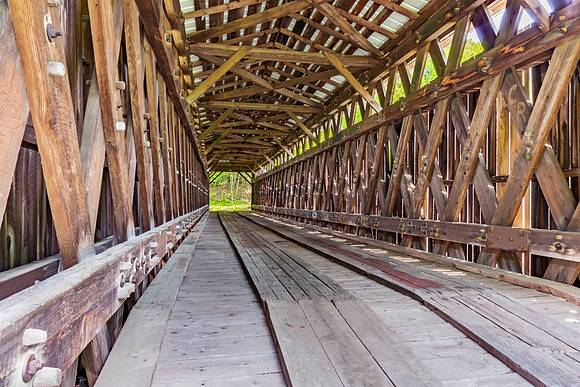 Halls Mills Covered Bridge 2