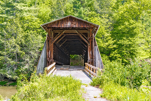 Halls Mills Covered Bridge 1