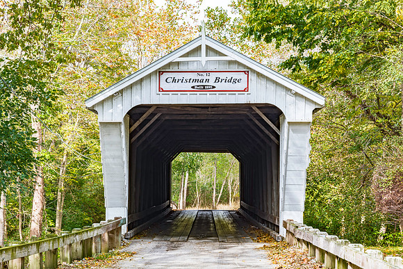 Christman Covered Bridge 1