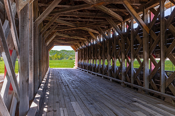 St-Anaclet Covered Bridge 5