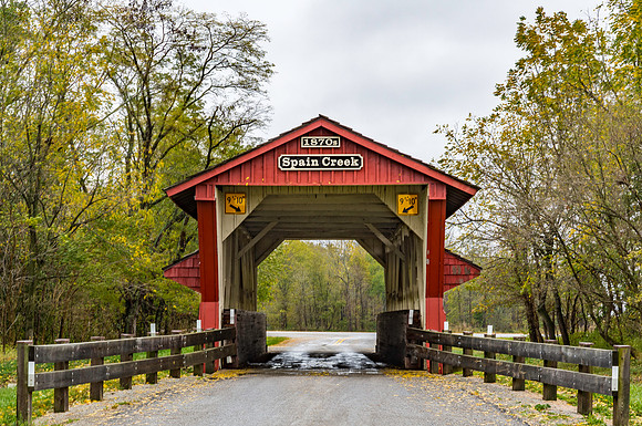Spain Creek Covered Bridge 1